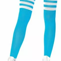 LEG AVENUE Striped Thigh High Stockings -Stockings Shop apiuurzve 46958