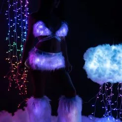 J Valentine Furry Light Up Skirt -Stockings Shop jvff426 ff427 ff429 lav db47c1bc 0ae6 4694 8018 c681f6b5963d