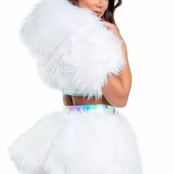 J Valentine Light Up Hooded Shrug 48 J Valentine Light Up Hooded Shrug -Stockings Shop jvfr150 fr151 all colors back 1