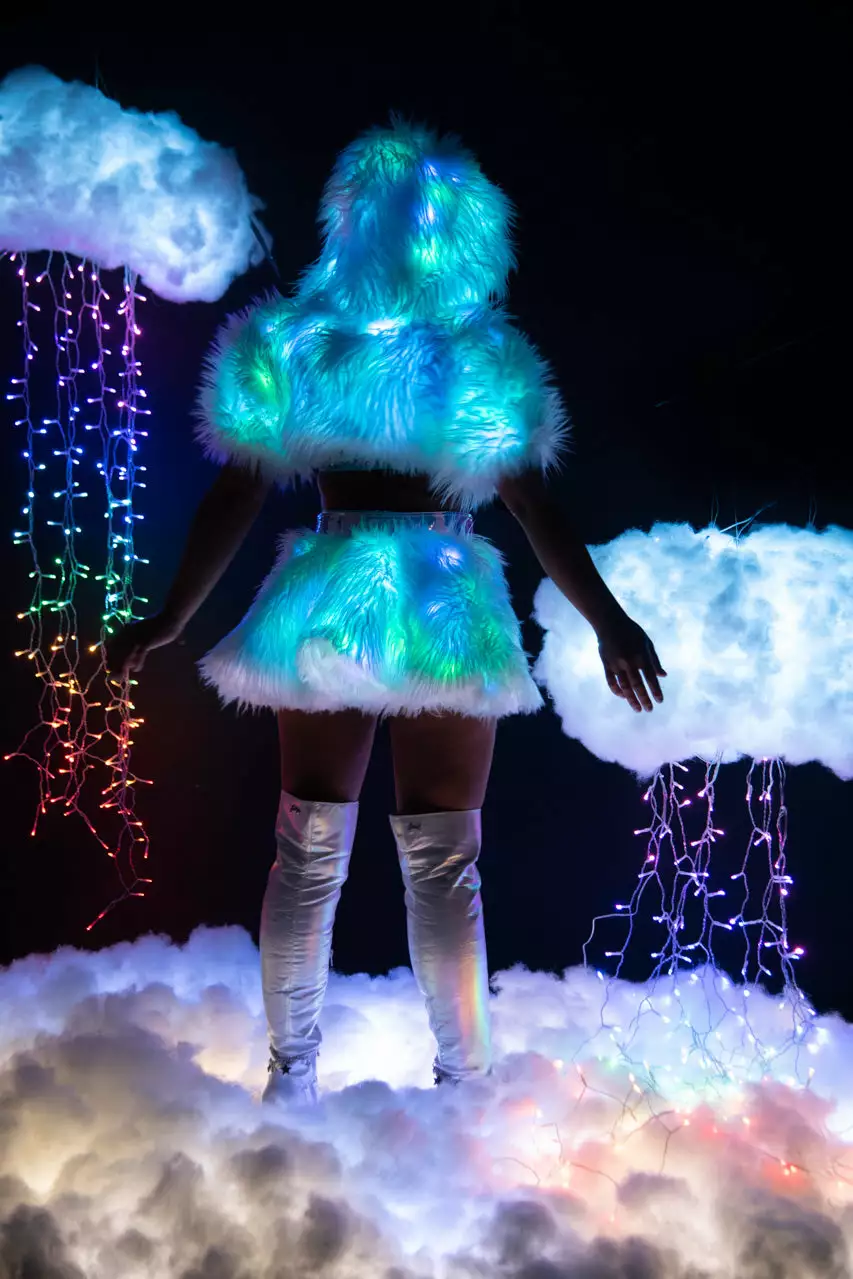 J Valentine Light Up Hooded Shrug 21 J Valentine Light Up Hooded Shrug - Image 21