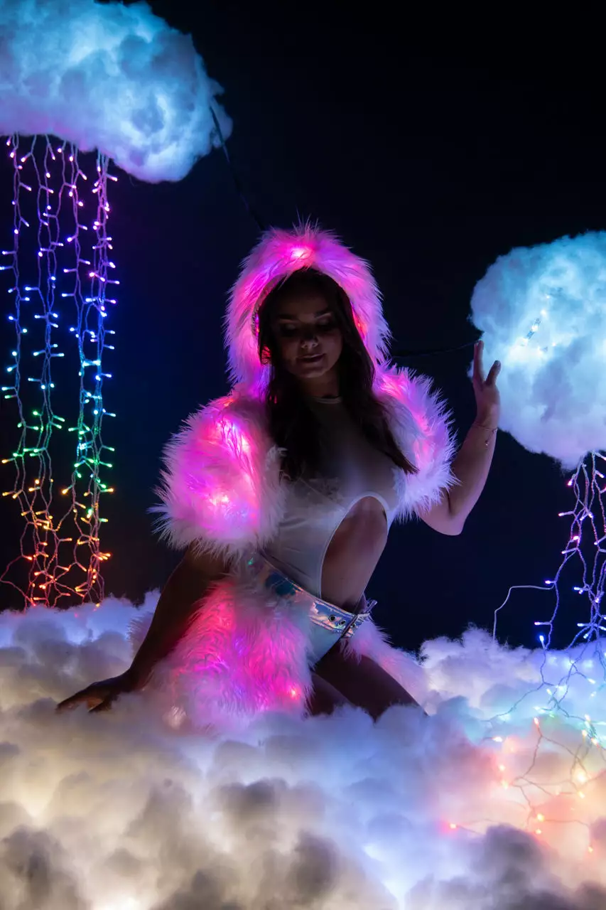 J Valentine Light Up Hooded Shrug 10 J Valentine Light Up Hooded Shrug - Image 10