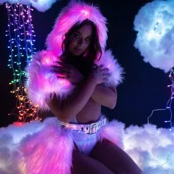 J Valentine Light Up Furry Belted Skirt -Stockings Shop jvfr150 fr151 cnf front 5 445e23e9 b915 459a 9e6c 5e6453d6a8b6