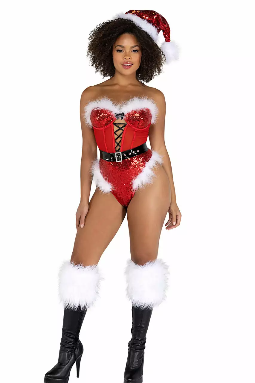 Roma Costume Naughty Miss Claus Teddy 1 Roma Costume Naughty Miss Claus Teddy