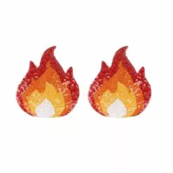 3WISHES Glitter Flame Pasties