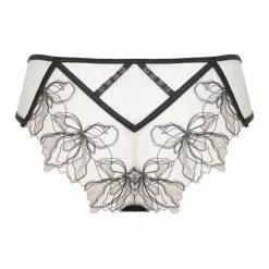 Prelude Milano Prelude Greta Sheer Mesh Brazilian Knicker -Stockings Shop yd310 yd310.bej 2 Mayfair Stockings 186