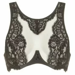 Prelude Milano Prelude Marlene Black Fantasy Bra 8 Prelude Milano Prelude Marlene Black Fantasy Bra -Stockings Shop ys305 ys305.neg 1 2 Mayfair Stockings 117