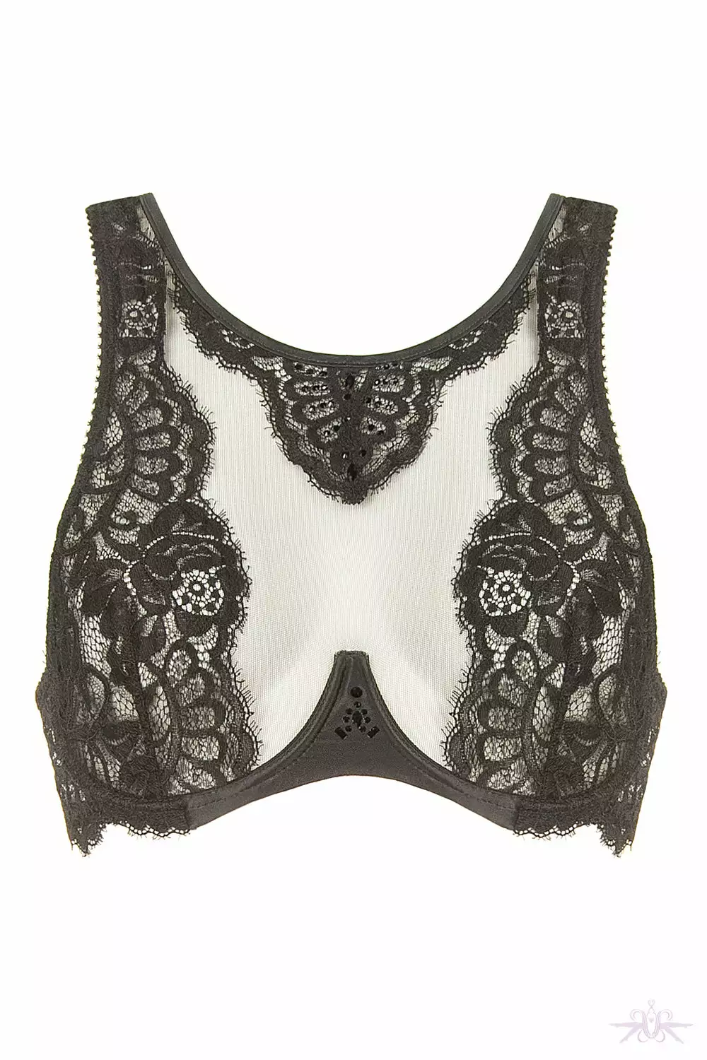 Prelude Milano Prelude Marlene Black Fantasy Bra 4 Prelude Milano Prelude Marlene Black Fantasy Bra - Image 4